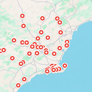 Murcia (+65 ubicaciones)